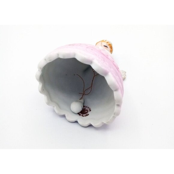 Bell Lefton China Hand Painted Praying Angel 4 Inch Porcelain Vintage Christmas - Picture 10 of 14